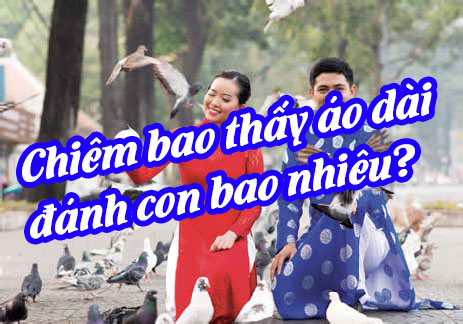 Nằm mơ áo dài đánh con gì?